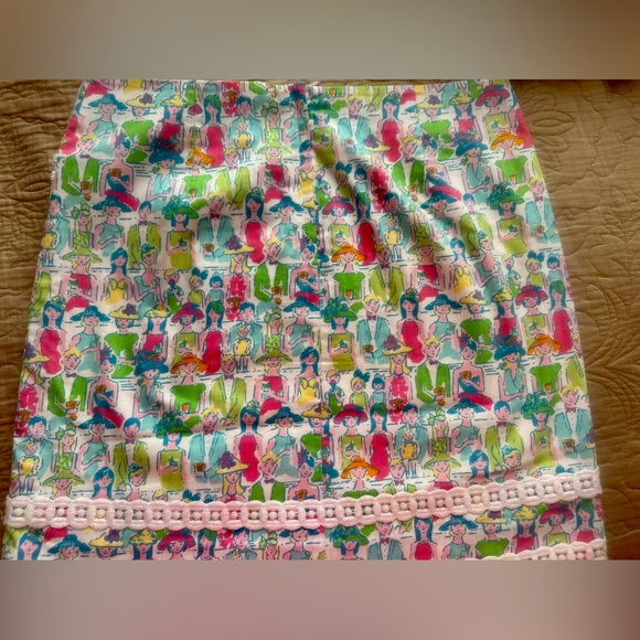 Lilly Pulitzer Roslyn Derby skirt in Giddy Up - Picture 2 of 12